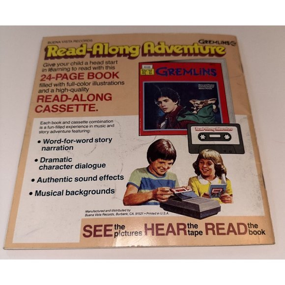 1984 GREMLINS Story & Photos Read Along Book 166DC - Picture 9 of 10